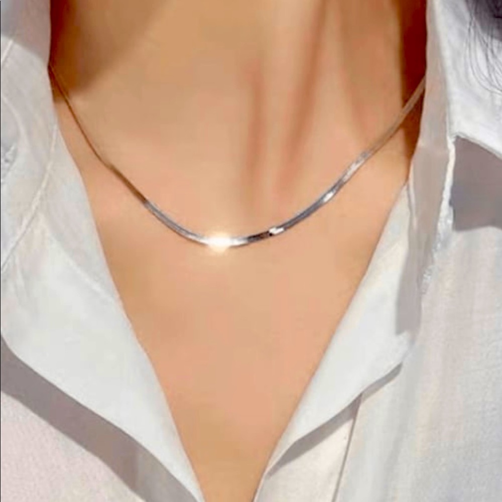 Stainless Steel Cobra style necklace